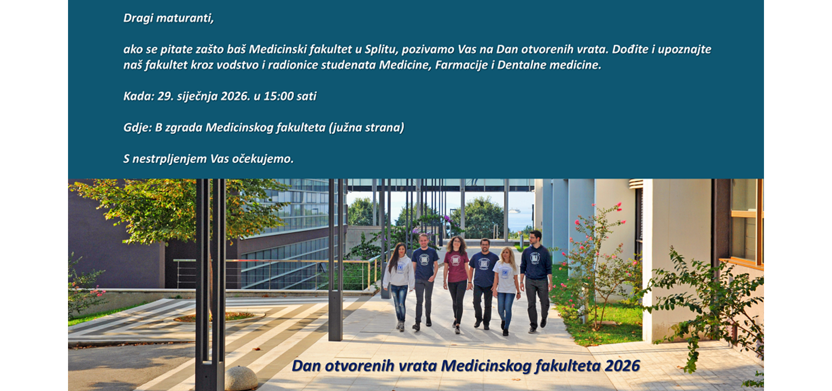 Dan otvorenih vrata na Medicinskom fakultetu